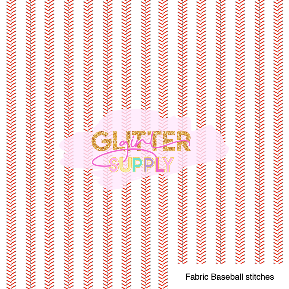 Fabric Baseball stitches