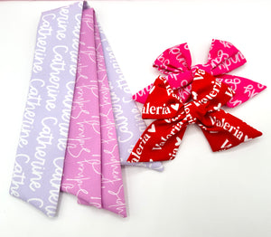 Personalized Fable bows