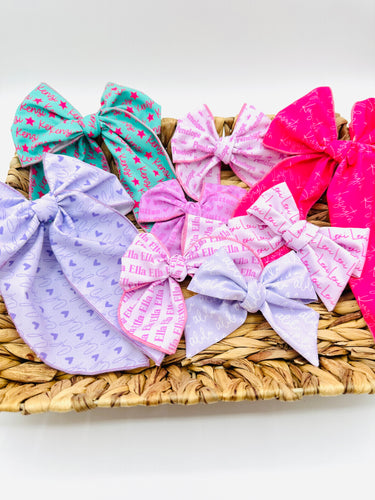 Personalized Fable bows