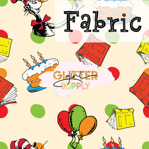 Fabric Dr Books Birthday