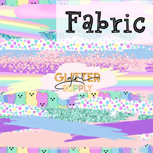 Fabric Easter strokes