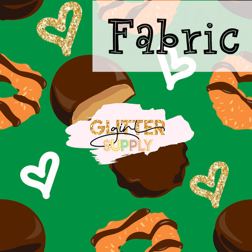 Fabric girl troops cookies