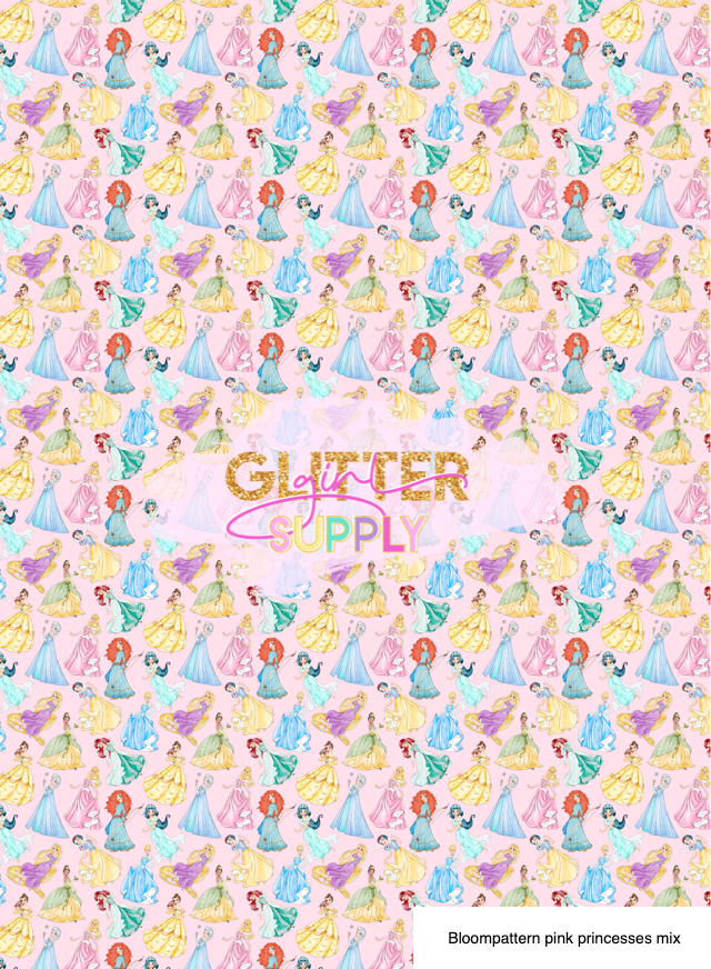 Bloompattern pink princesses mix