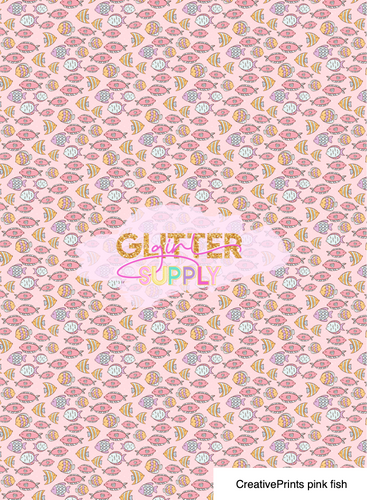 CreativePrints pink fish