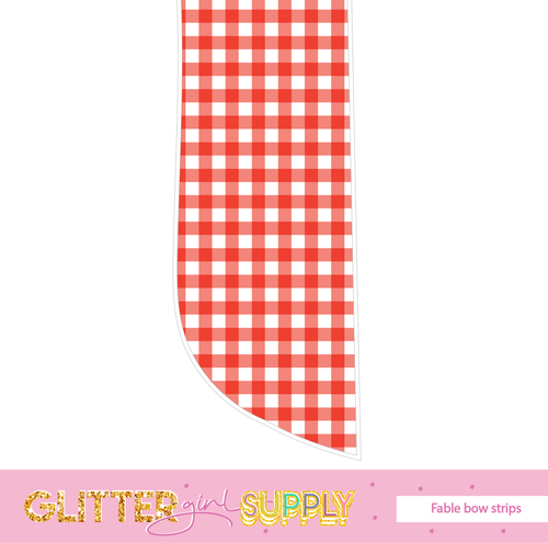 Fable strips CF Red plaid