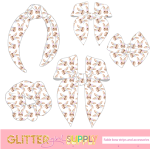 Fable Strips JulieStorie easter bunny floral