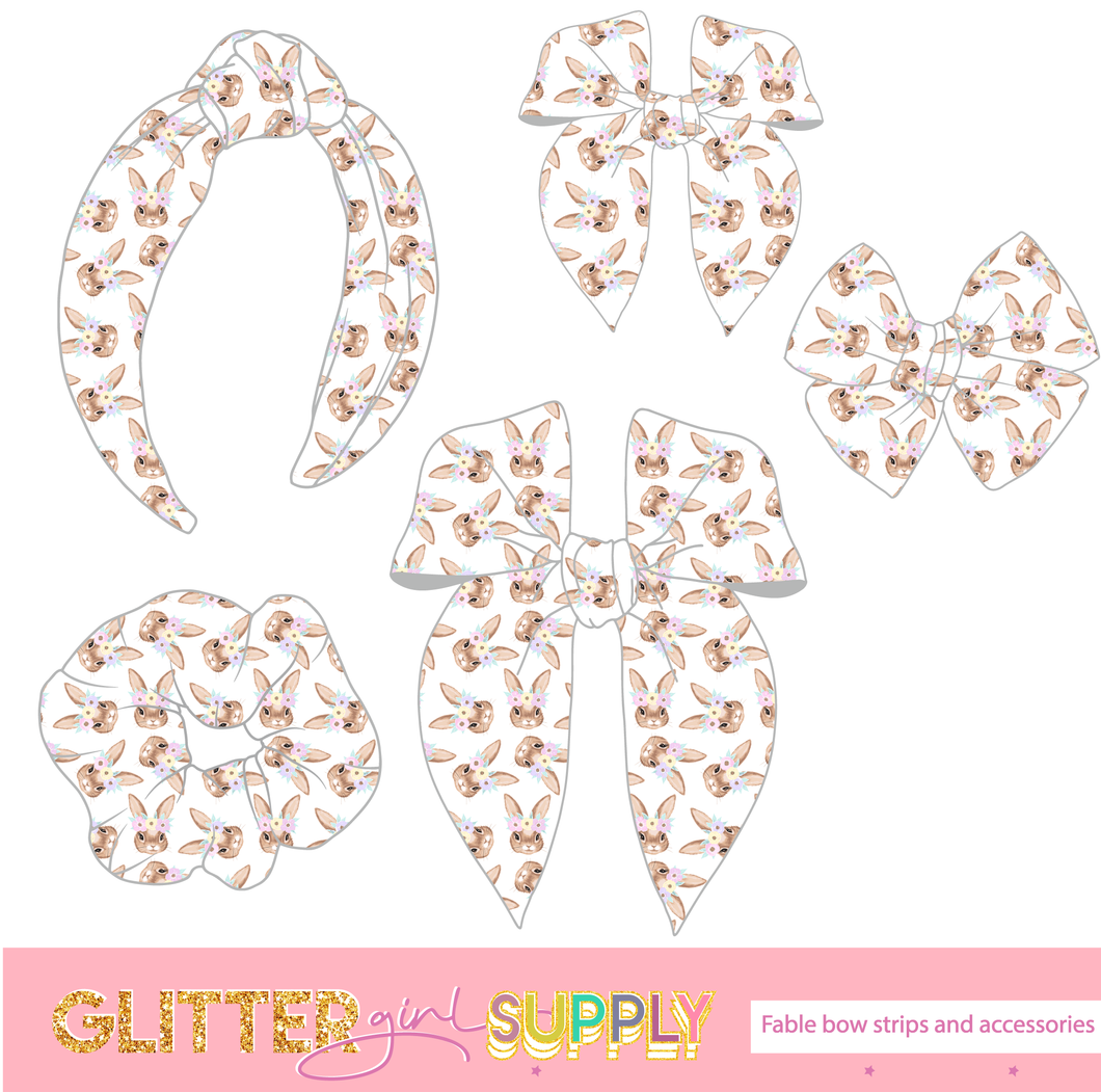 Fable Strips JulieStorie easter bunny floral