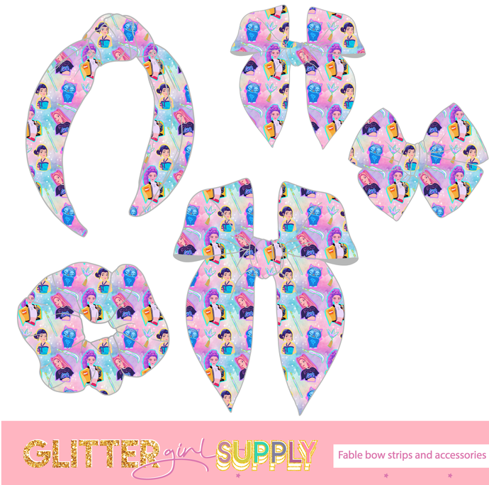 Fable Strips Kpop hunter galaxy pastel