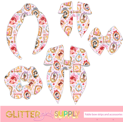Fable Strips Princesses coquette frames flowers light