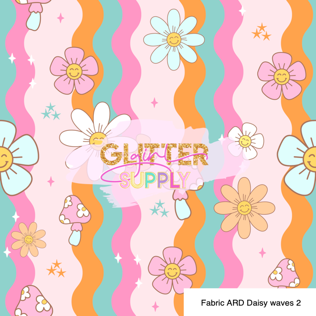 Fabric ARD Daisy waves 2