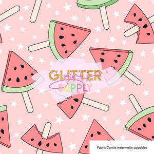 Fabric Camila watermelon popsicles