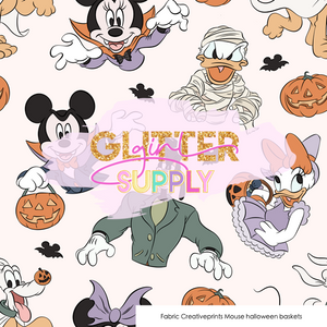 Fabric Creativeprints Mouse halloween baskets