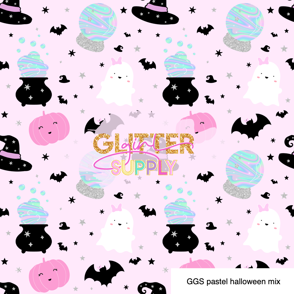 Fabric GGS pastel halloween mix