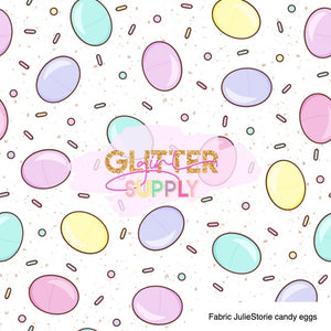 Fabric JulieStorie candy eggs