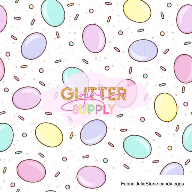 Fabric JulieStorie candy eggs