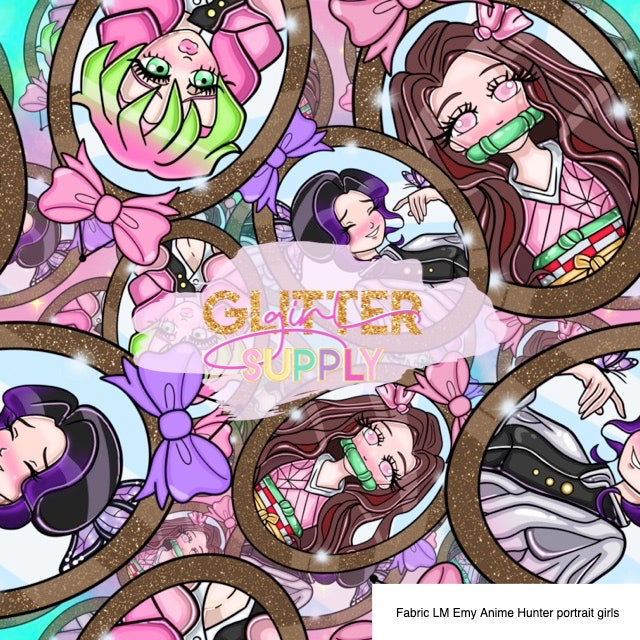 Fabric LM Emy Anime Hunter portrait girls