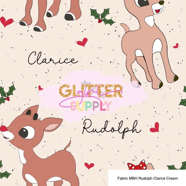 Fabric MBH Rudolph Clarice Cream