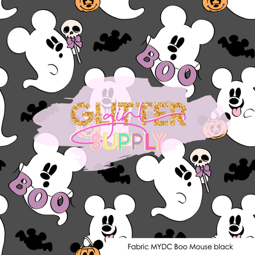 Fabric MYDC Boo Mouse black