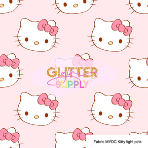 Fabric MYDC Kitty light pink