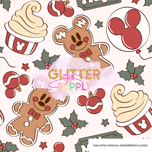 Fabric MYDC MAGICAL GINGERBREAD CLASSIC