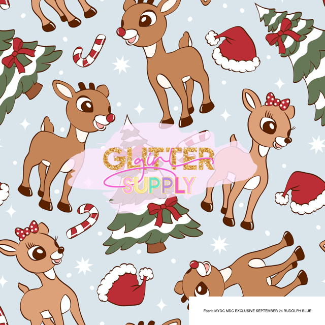 Fabric MYDC MDC EXCLUSIVE SEPTEMBER 24 RUDOLPH BLUE