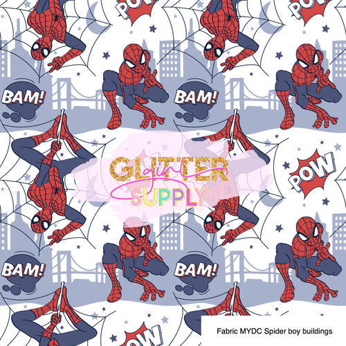 Fabric MYDC Spider boy buildings