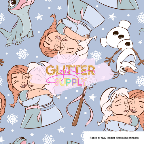 Fabric MYDC toddler sisters ice princess