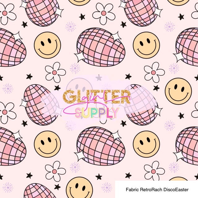 Fabric RetroRach DiscoEaster