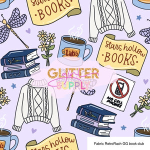 Fabric RetroRach GG book club