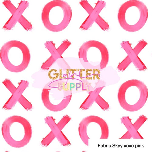 Fabric Skyy xoxo pink