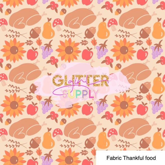 Fabric Thankful food