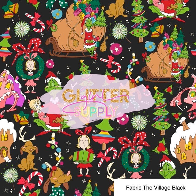 Fabric The Village Black