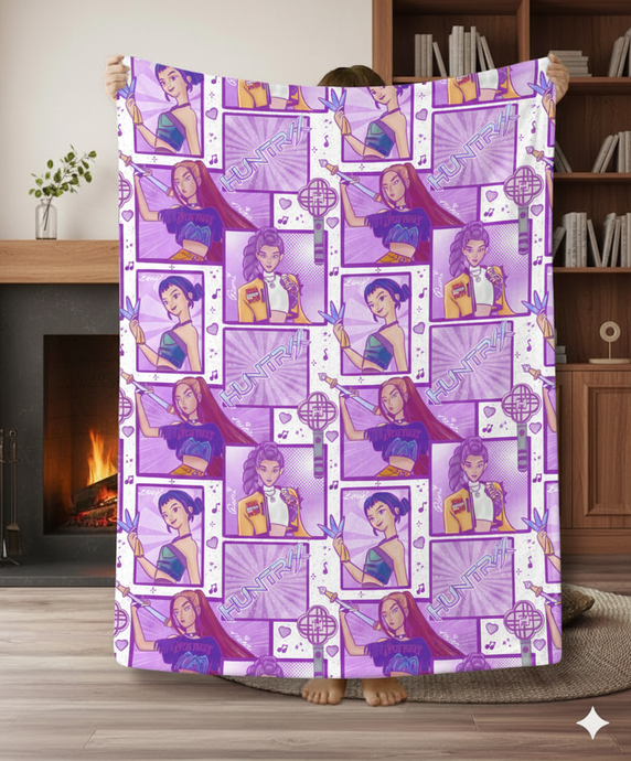 Kpop Hunters blanket MBH