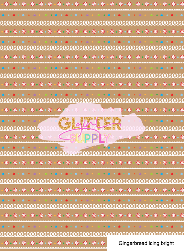 Gingerbread icing bright
