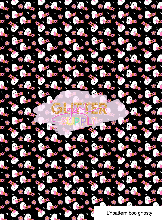 ILYpattern boo ghosty