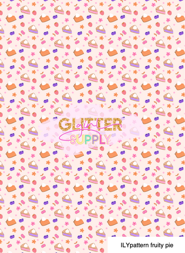 ILYpattern fruity pie