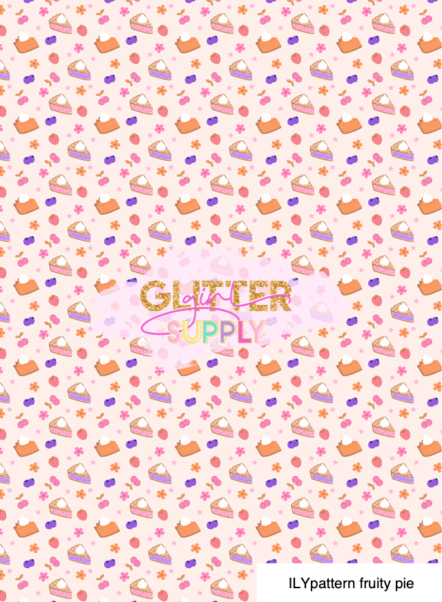 ILYpattern fruity pie