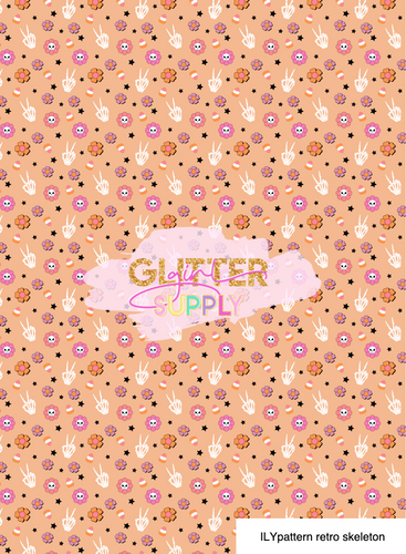 ILYpattern retro skeleton