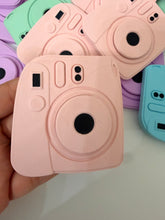 Load image into Gallery viewer, 3d Printed Instax camera keychain with photo