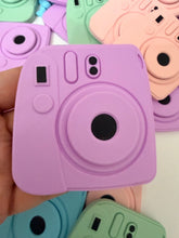 Load image into Gallery viewer, 3d Printed Instax camera keychain with photo