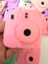Load image into Gallery viewer, 3d Printed Instax camera keychain with photo