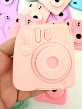 Load image into Gallery viewer, 3d Printed Instax camera keychain with photo
