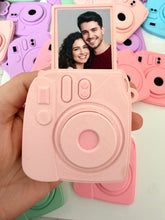 Load image into Gallery viewer, 3d Printed Instax camera keychain with photo