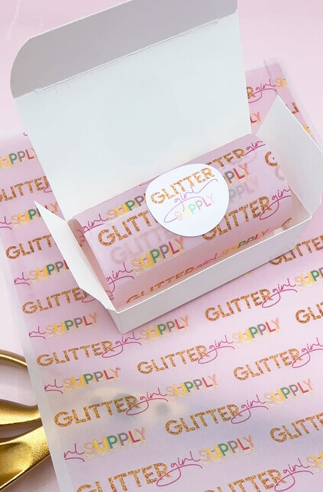 Custom tissue sheets vellum