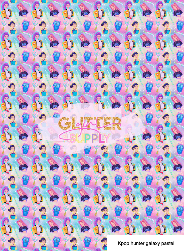 Kpop hunter galaxy pastel