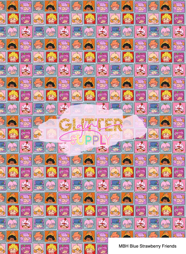 MBH Blue Strawberry Friends