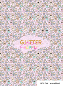 MBH Pink Labubu Floral