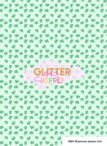 MBH Shamrock daisies mint