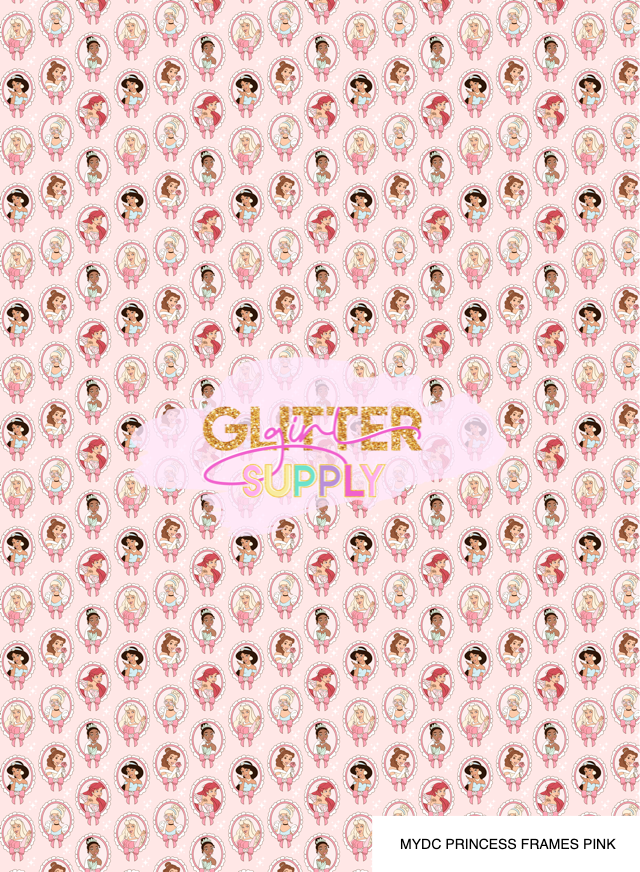 MYDC PRINCESS FRAMES PINK