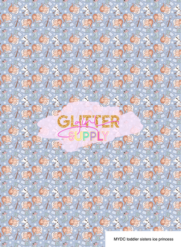 MYDC toddler sisters ice princess